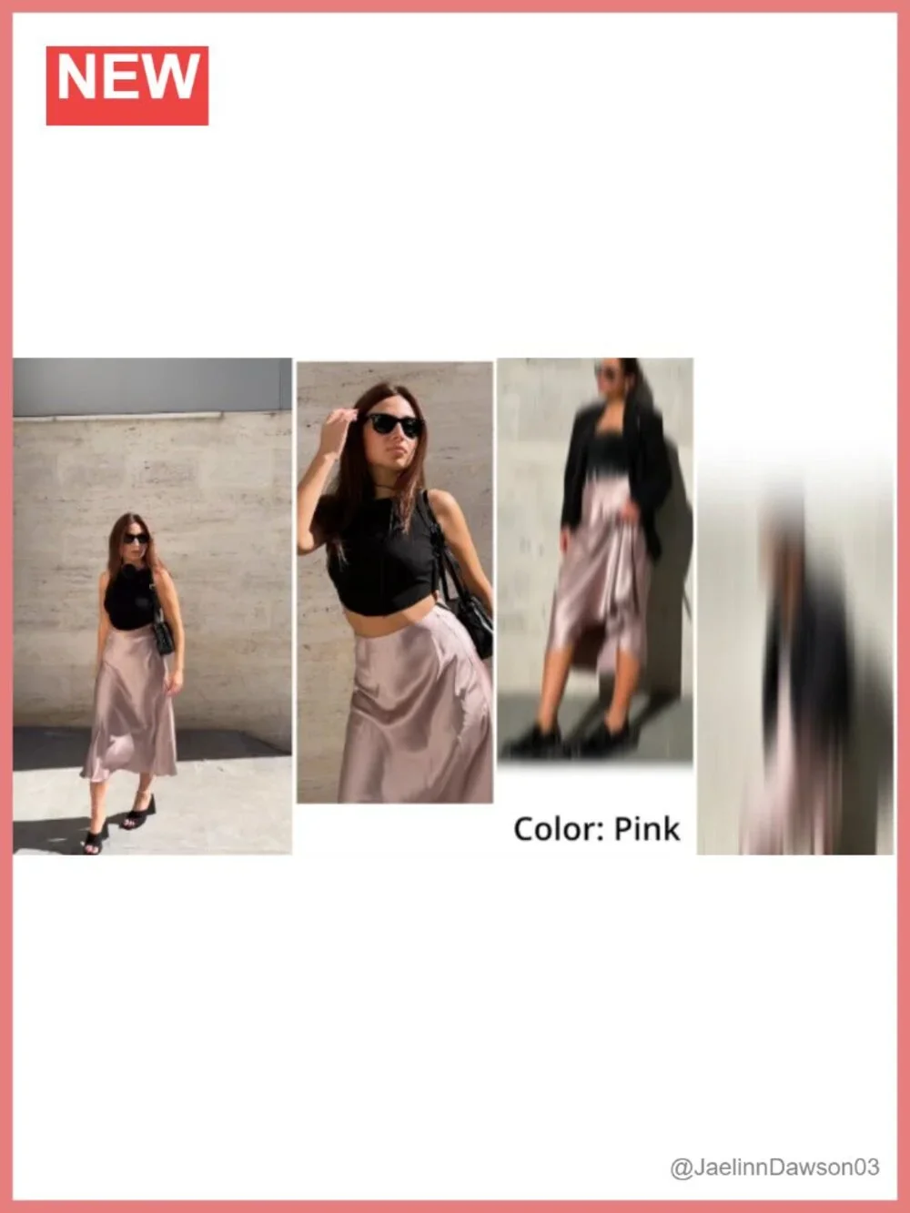 High Waist Midi Satin Skirt, Elegant Fishtail Casual Party